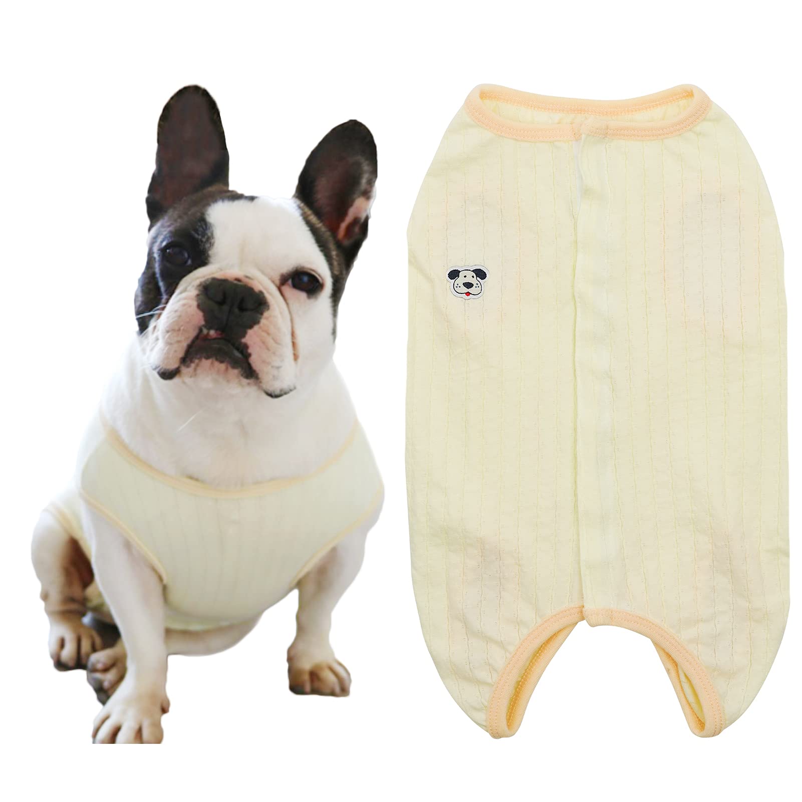 Amazon.co.jp: Pet 犬 服 犬術後服 術後ウェア フレンチ